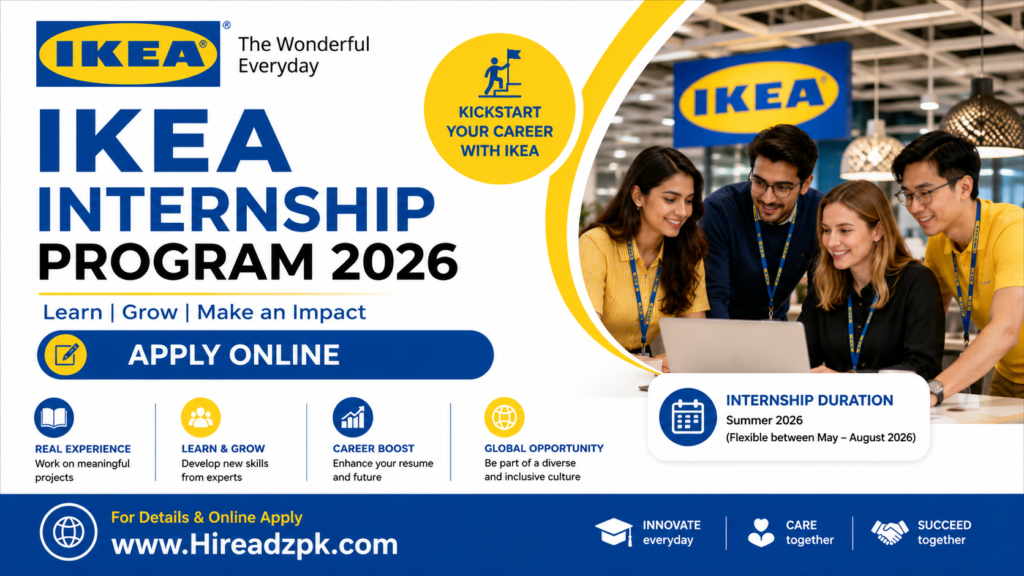 IKEA Internship Program 2026 – Apply Online for Latest Internship Opportunities