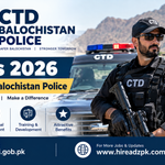CTD Balochistan Police Jobs 2026 – Apply Online | Male & Female